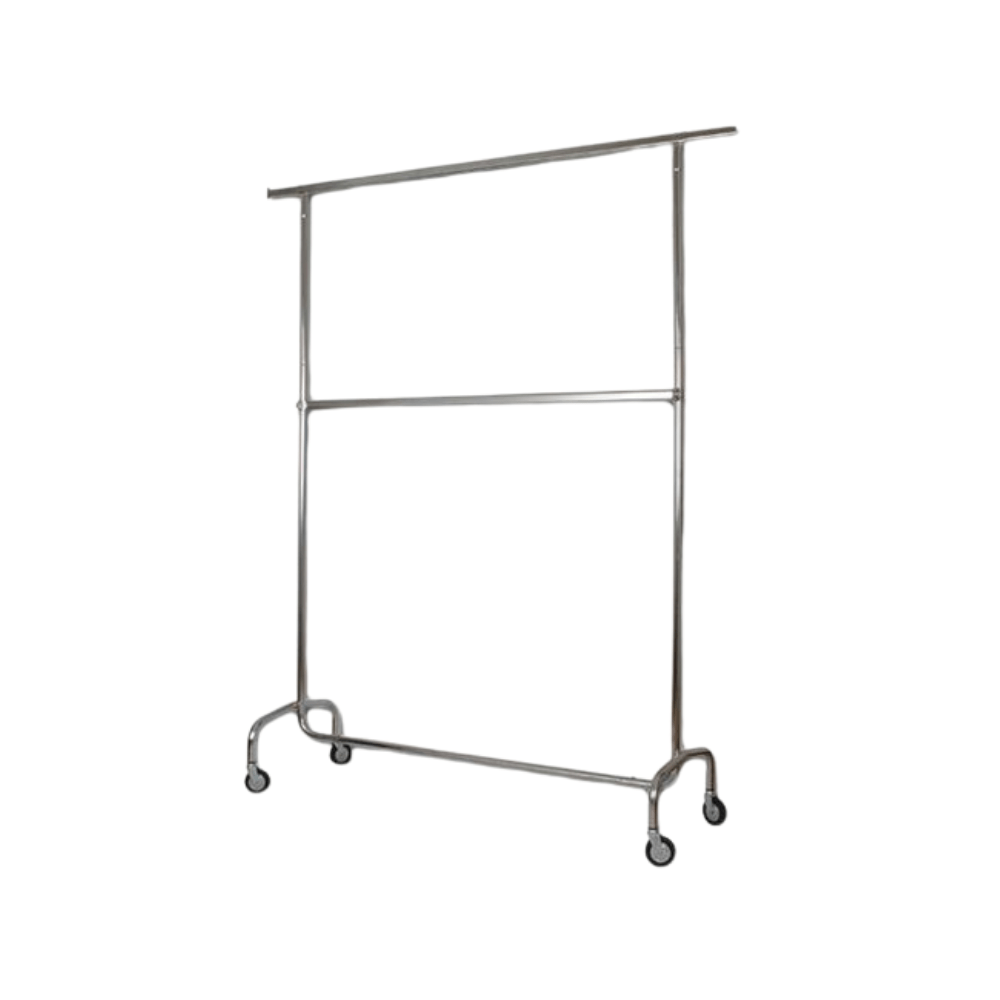 STENDER CROMATO DOPPIO H 214 CM