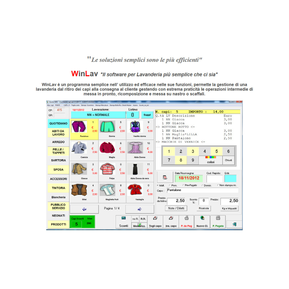 WinLav SOFTWARE BANCO+