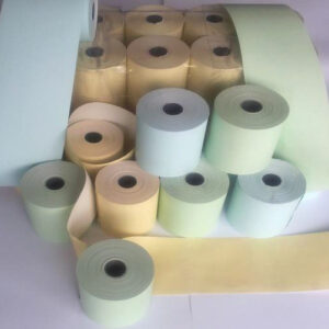 ROTOLI CARTA TERMICA AZZURRA PER REGISTRATORE DI CASSA 55gr/mq