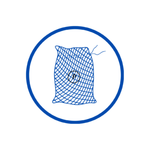 Sacchi a rete per lavaggio a secco