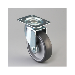 RUOTE D125*50 IN NYLON+TPU CON SUPPORTO