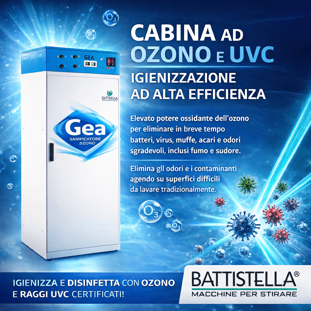 Sanificatore ad ozono e UVC